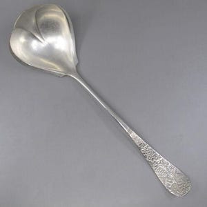 MAYFLOWER (1902) de C ROGERS Bros. Cucharón para sopa Oyster plateado de 10 1/4", sin mono