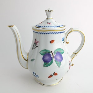 Frutas italianas (Antico Doccia) de Richard Ginori Cafetera y tapa de 8 1/4"