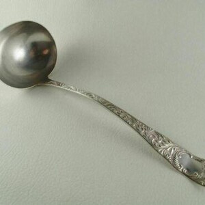 Monarch (1889) By Rogers and Hamilton Silverplate 11" Soup Ladle No Monogram