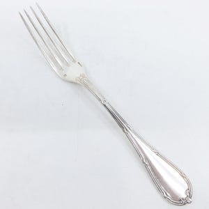 Rubans (1926) par Christofle Silverplate 7 3/8" fourchette(s) à déjeuner sans monogramme