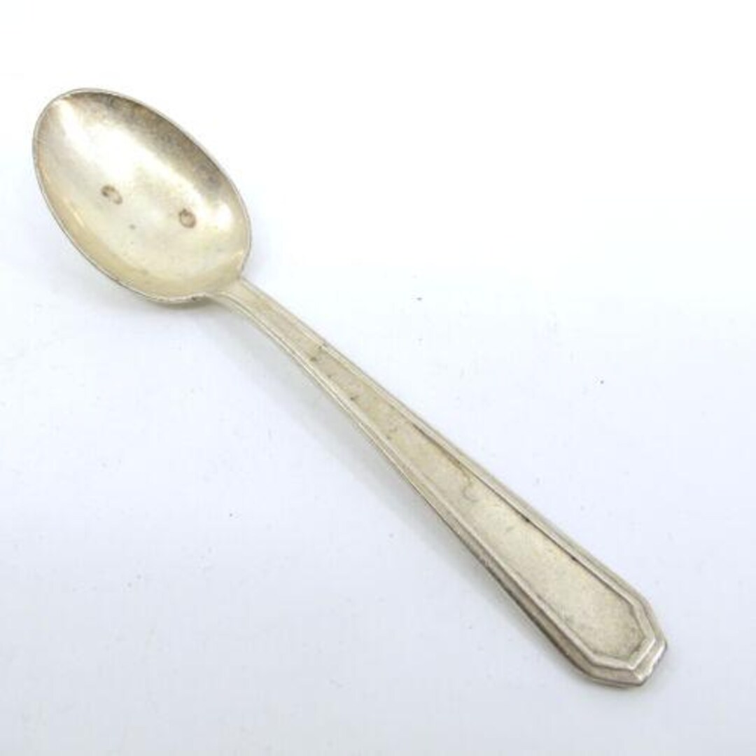 HOTEL EDEN Roma Italy Hotel Silver Silverplate Teaspoon Spoon