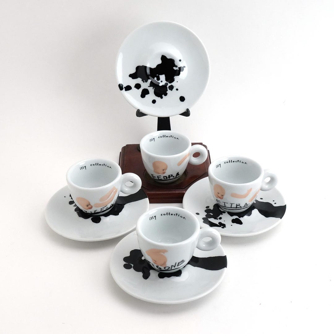 Illy Art Collection GRANDE Tasse CAPPUCCINO diamètre 8 cm Pedro
