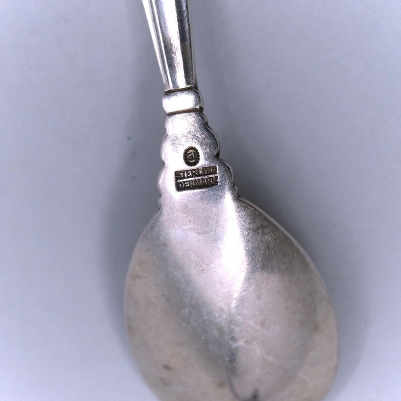 Georg Jensen Acorn Mustard Spoon - Thumbnail 5