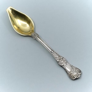 English King by Tiffany & Co Sterling Silver 5 3/4" Melon Spoon Monogrammed