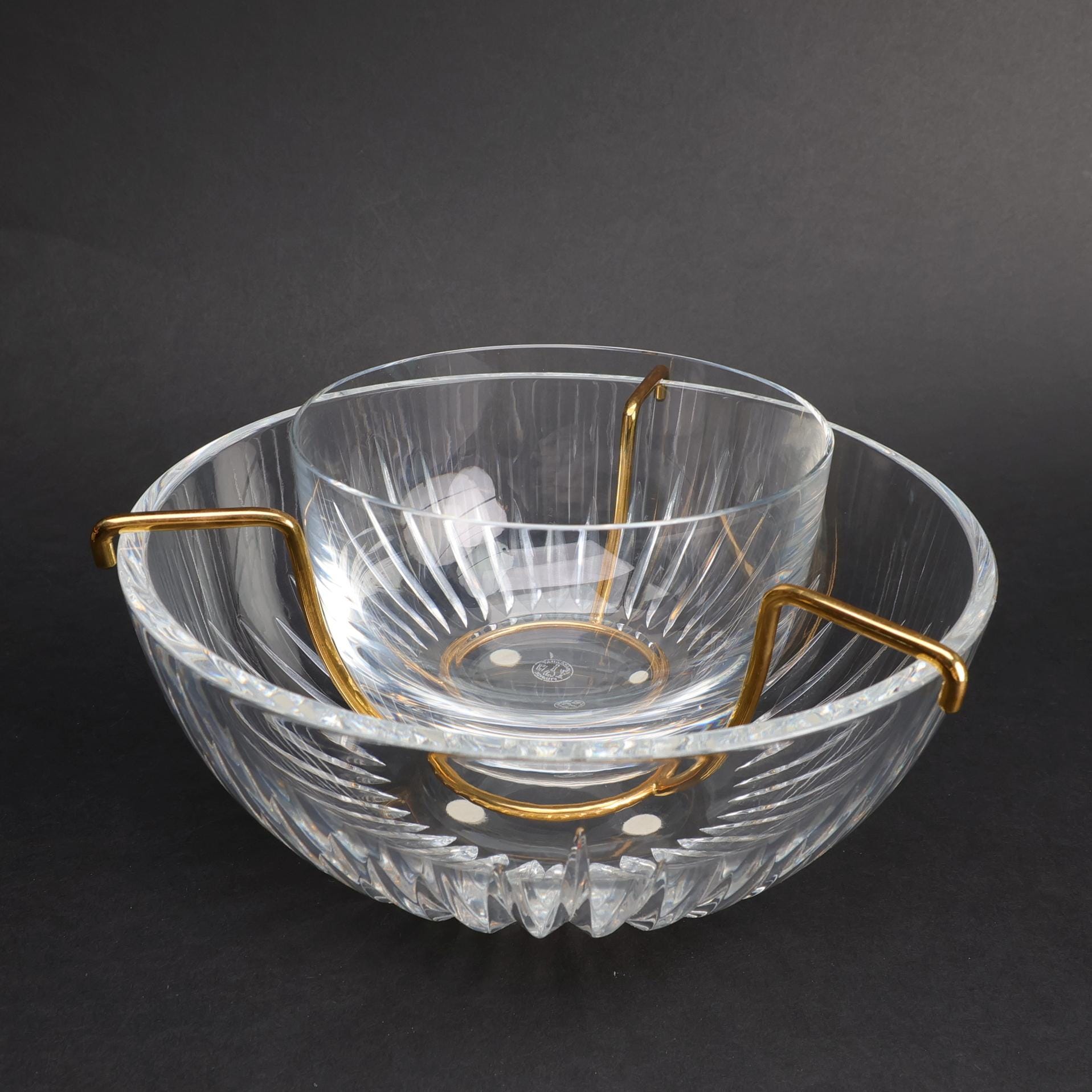 バカラマッセナキャビアボール バカラのマッセナ クリスタル & ゴールドワイヤー 7インチ キャビア