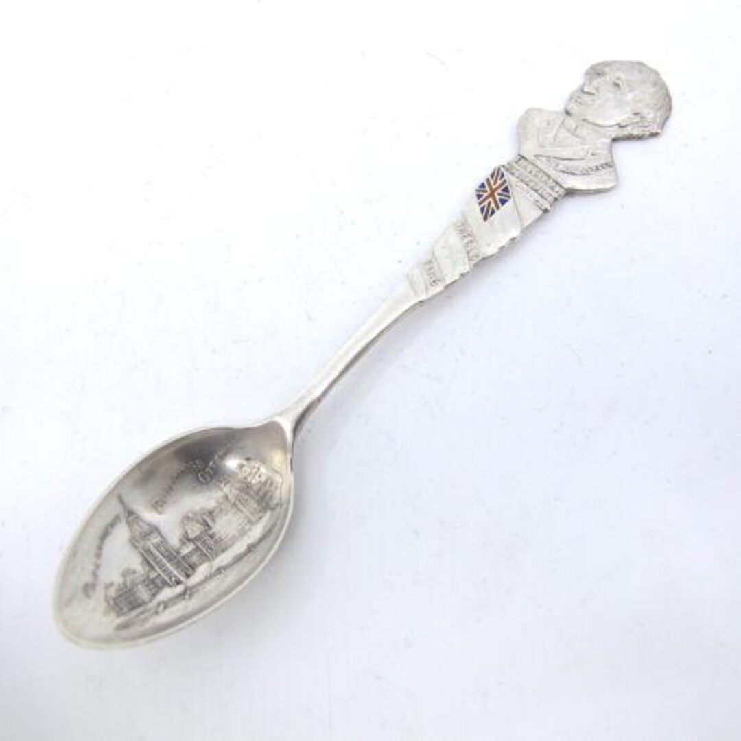 エナメル スターリング スーベニア スプーン 国会議事堂 オタワ カナダ
