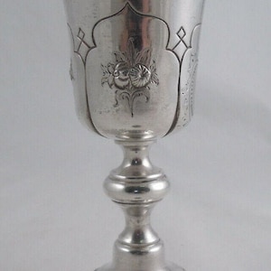 Deutsche Sterling Silber Kiddusch Tasse Jejudaica