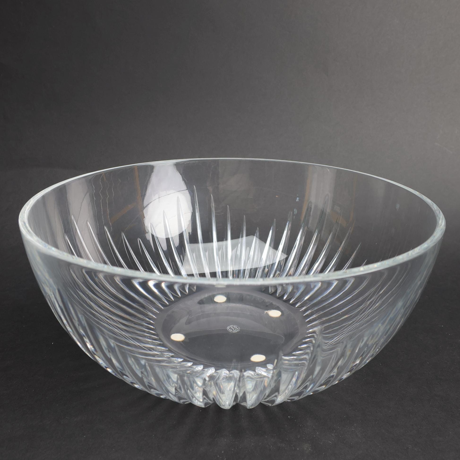 Crystal Serving Bowl Baccarat - Etsy