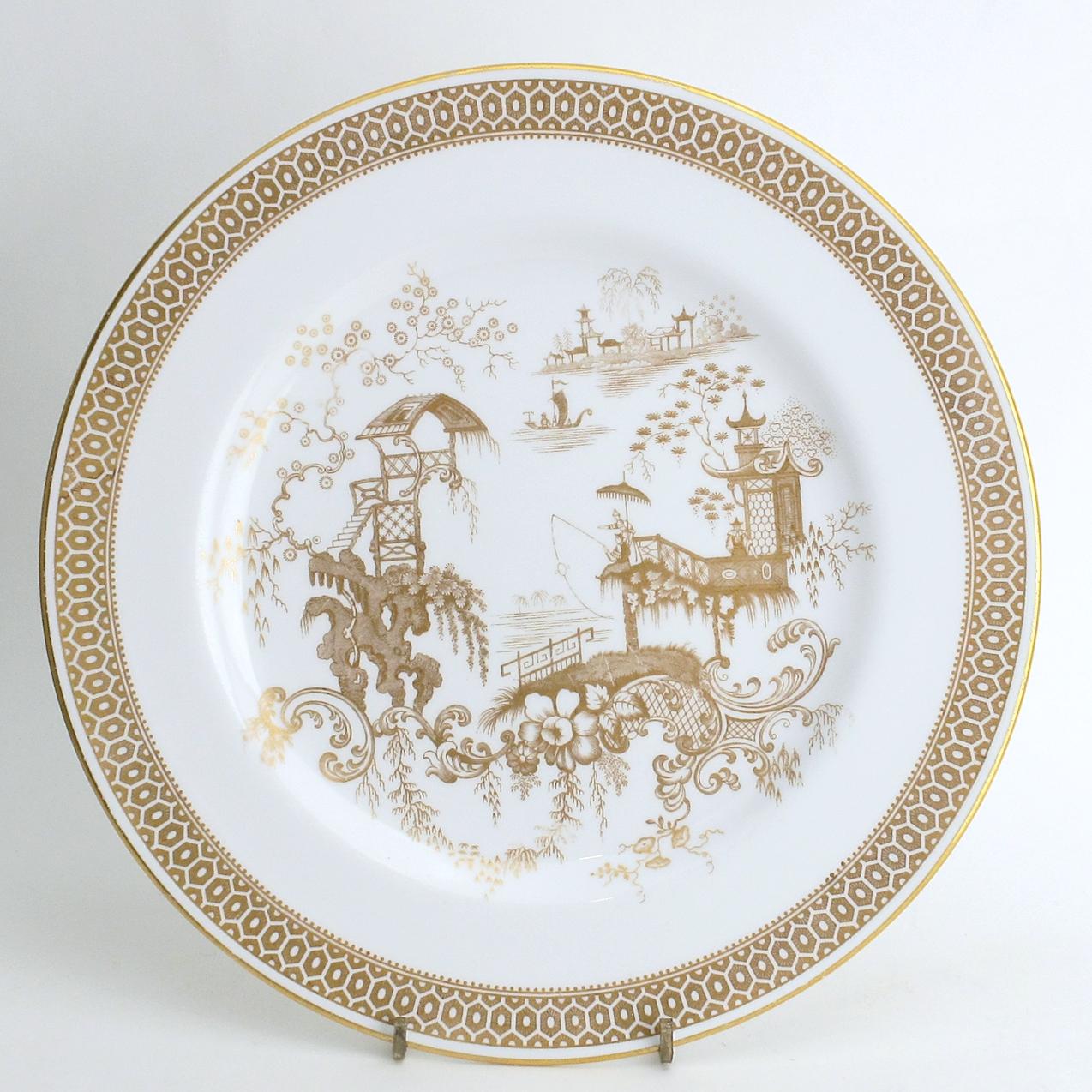 Spode's Garden (Y7046) by Spode Bone China Dinner Plate With