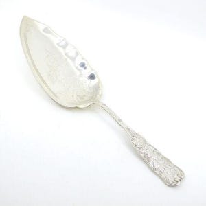 Saint Cloud by Gorham Sterling Silver Fish Server Brite Cut Gorgeous 11 3/4"