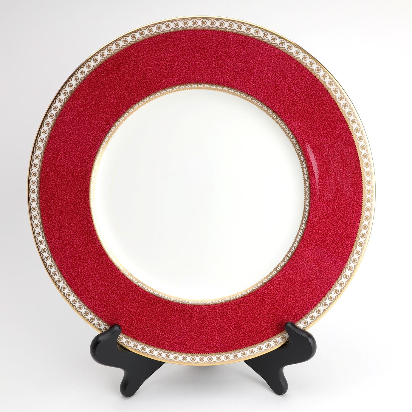 Wedgwood Ulander Ruby Dinner - Etsy