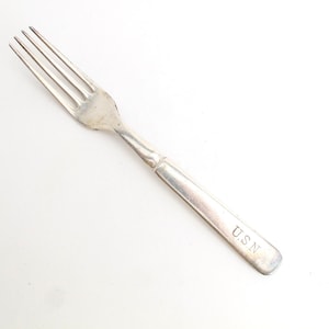 米海軍U.S.N.フォーク ヴィンテージ コレクターズアイテム 米海軍 USN ディナー