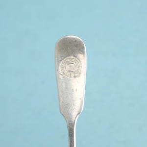 Holland Amerika Lign Rotterdam NASM Silverplate Coffee Spoon Berndorf Art Krupp