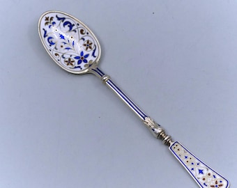 12 Cuillère à café russe argent massif | Selency