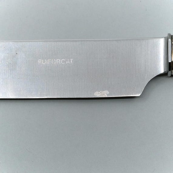 Jean E. Puiforcat - Couteau de table (6) - Plaqué (e) argent