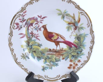 Andrea by Sadek Exotic Birds Porcelain Plate 8