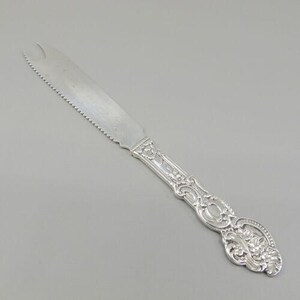 MARIE ANTOINETTE (1890) de GORHAM Cuchillo para servir melón de plata esterlina con palillo