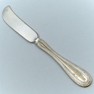 Norman (1903) by Tiffany & Co Silverplate 6 1/4" Flat Handle Butter Spreader FEK