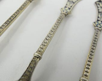 デビッド・アンダーセン エナメル＆金メッキ スターリングシルバー