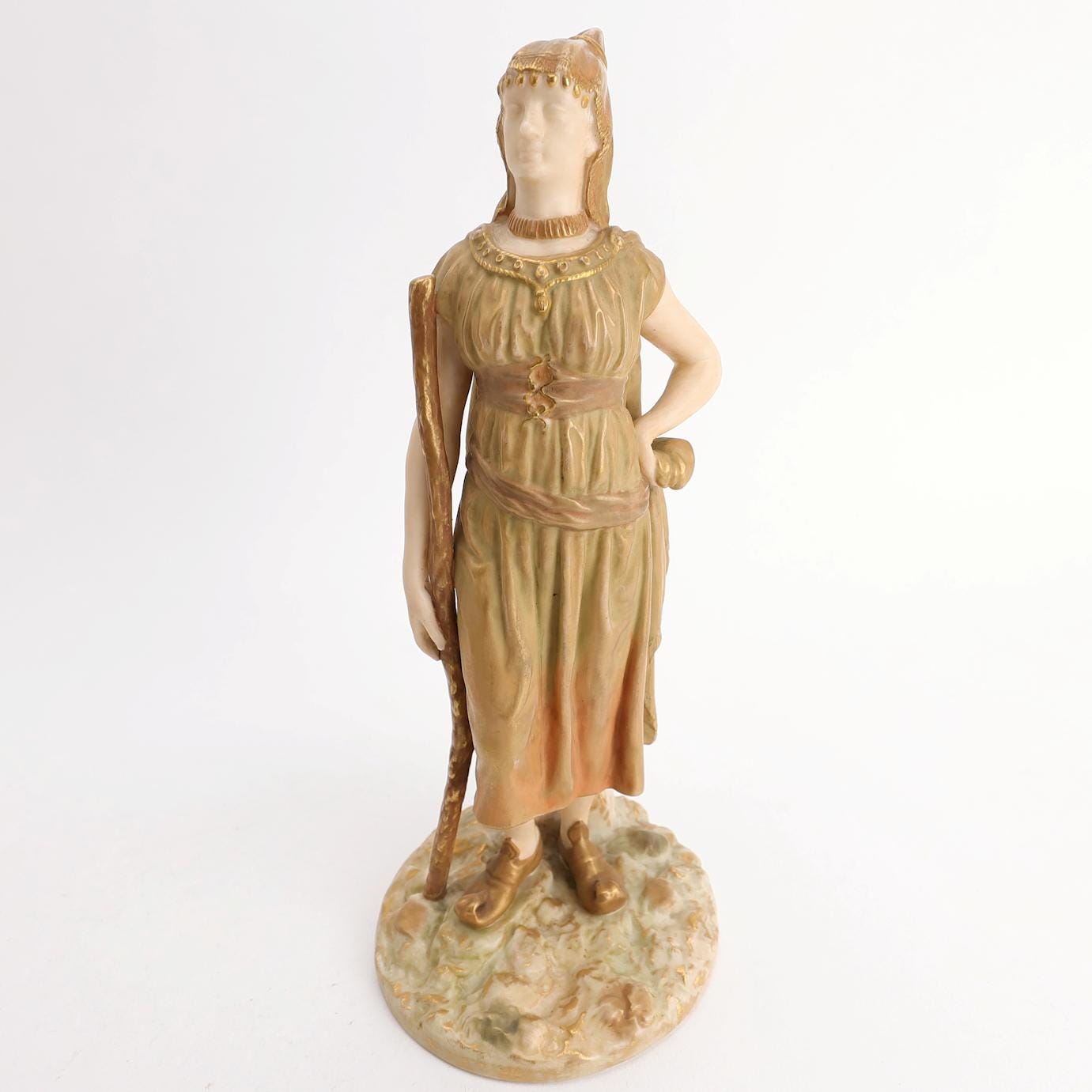 Royal Worcester Porcelain Female Indian Bringaree Figurine James