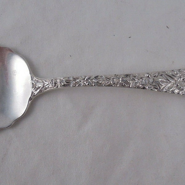 James Armiger Repousse Sterling Silver Sardine Fork Baltimore