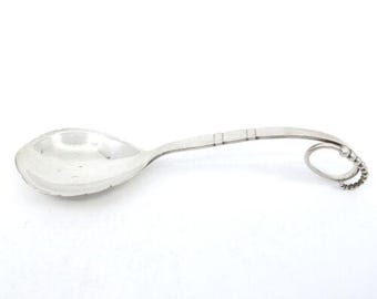 ジョージ ジェンセン シルバー シュガー スプーン「オーナメンタル