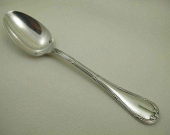 RUBANS by CHRISTOFLE Silverplate 8 1/8"European Place Soup Spoon No Mono multipl
