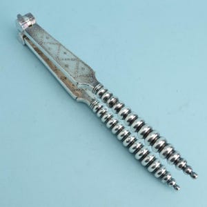 Thomas Prime & Son Silverplated Steel 9 3/4" LARGE Lobster or Nut Cracker