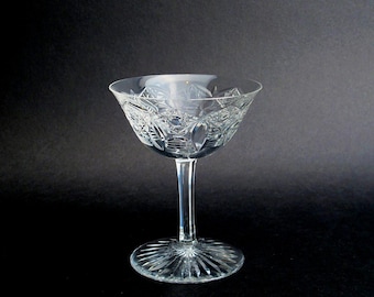 Beaujeu by Baccarat Crystal Champagne Coupe(s) 4 3/8" Barware Cocktail Glass