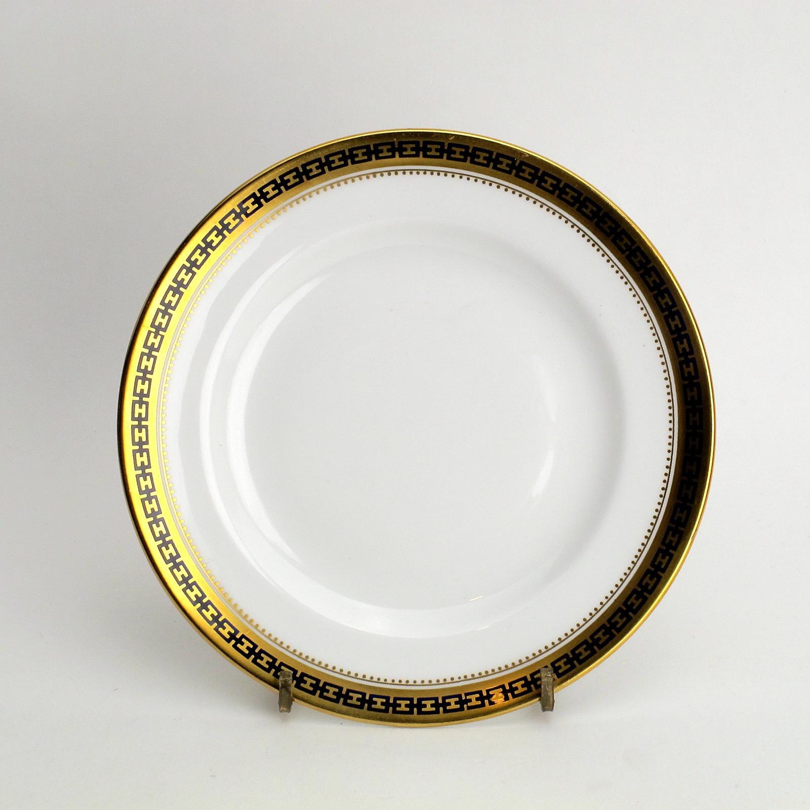 Majestic (R436) by Spode Bone China Bread Plate(s) Cobalt Gold
