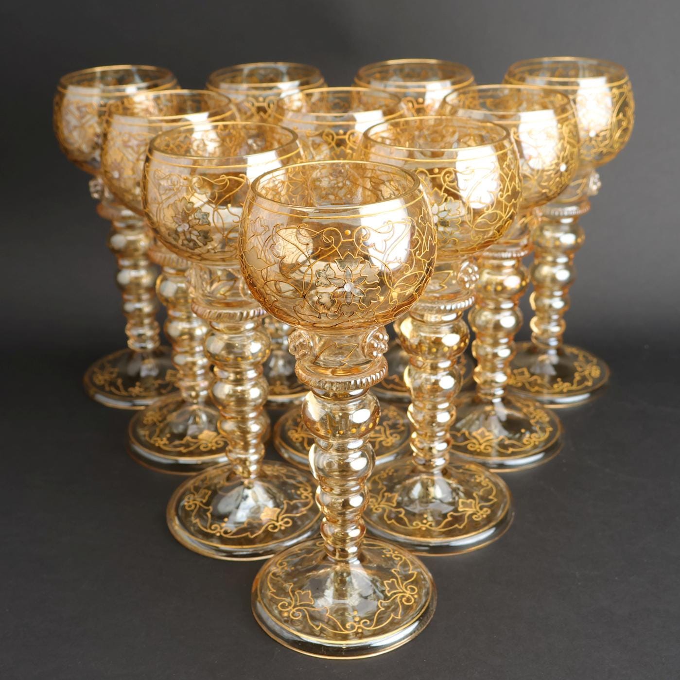 Fritz Heckert Glass - Etsy Australia