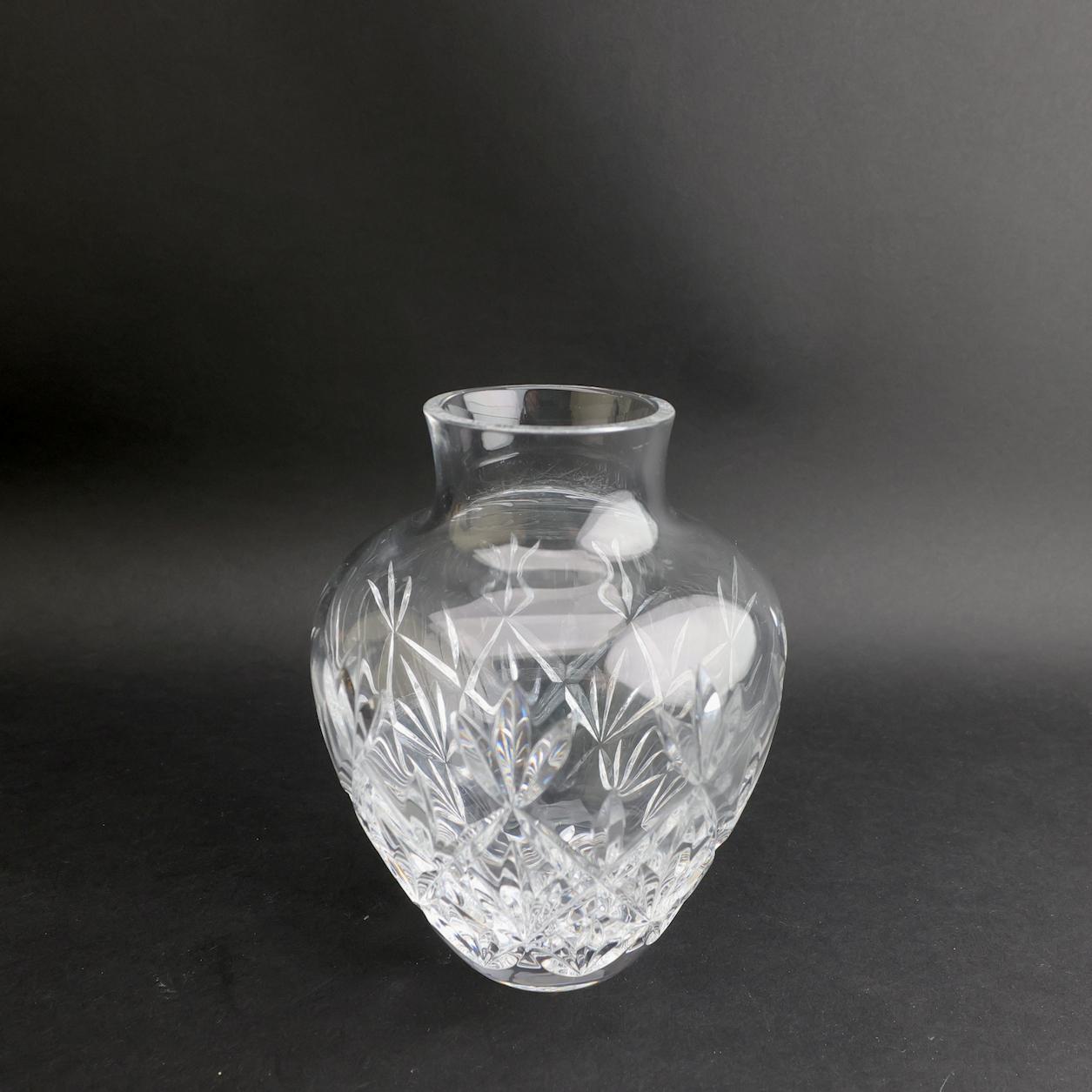 Tiffanys and Co Crystal Vase - Etsy