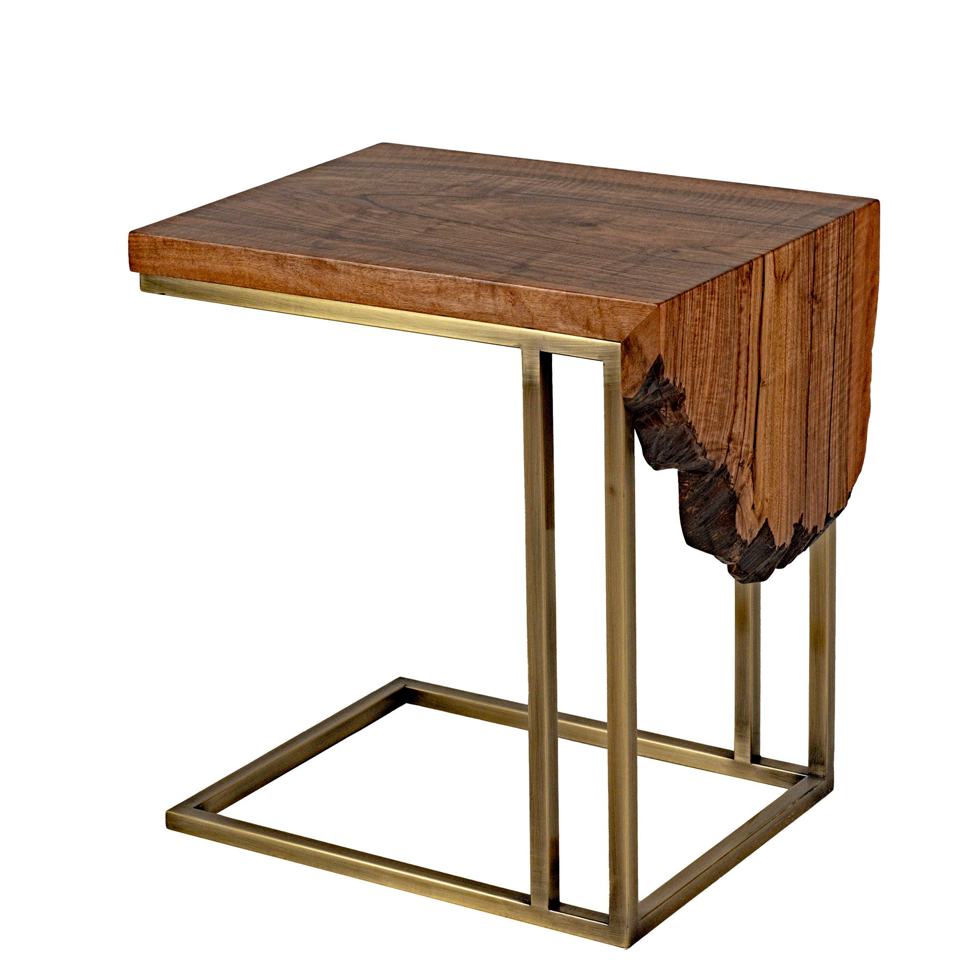 Aid Coffee Table, Mid Century Modern Style, 100 Black Walnut Coffee