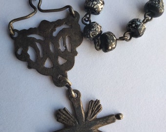 Very old Murano glass rosary, 18th century