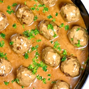 Receita de almôndegas suecas