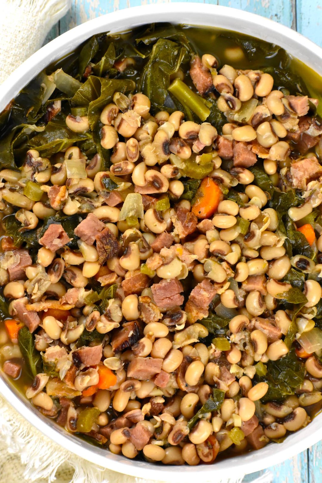 Collard Greens Easy Instant Pot Black Eyed Peas Vegan Chili Instant Pot  Black Eyed Peas Recipe Vegetarian Vegan - Main Image