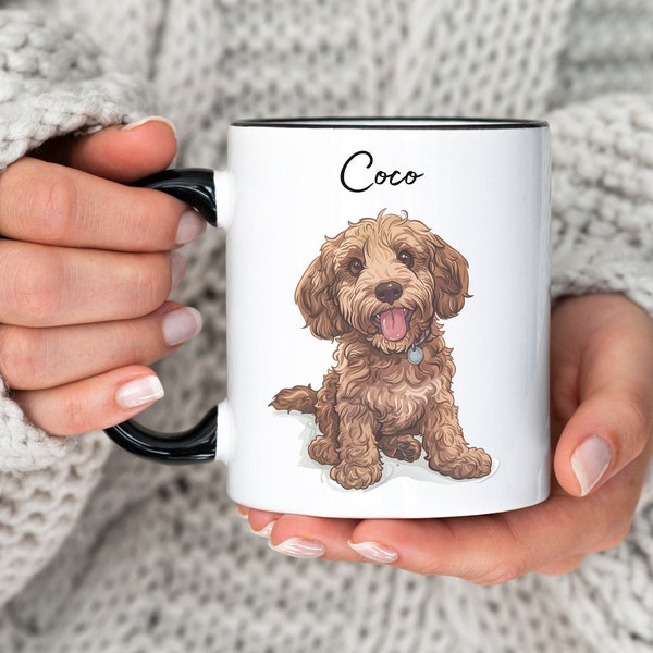 Personalized Pet Cockapoo Mug Custom Gift for Dog Owner Gift for Home Gift for Dog Lover Gift For Dog Dad Gift for Dog Mom Gift Pet Gift Mug