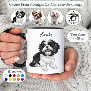 Personalised Shih Tzu Mug Shih Tzu Gift Custom Pet Parent Gift for Dog Owner Present Cute Dog Mug Shih Tzu Cup Shih Tzu Mum Dad Gift Pet Mug