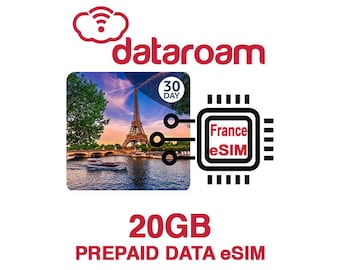 20 GB France eSIM Mobile Data