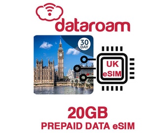 20 GB United Kingdom eSIM Mobile Data