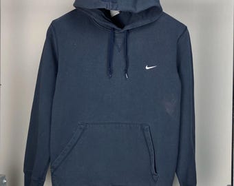 Y2K Hype Nike Embroidered Swoosh Logo Overszied Hoodie • Nike Sportswear Vintage Clothing •  Thrifted Clothing •  90s Vintage •