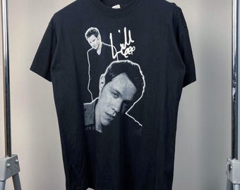 1990s Screen Stars Music Band Graphic Print Tshirt • Music Band Promo Tshirt • 90s Thrifted Clothing • USA Vintage •  Single Stitch Shirt •