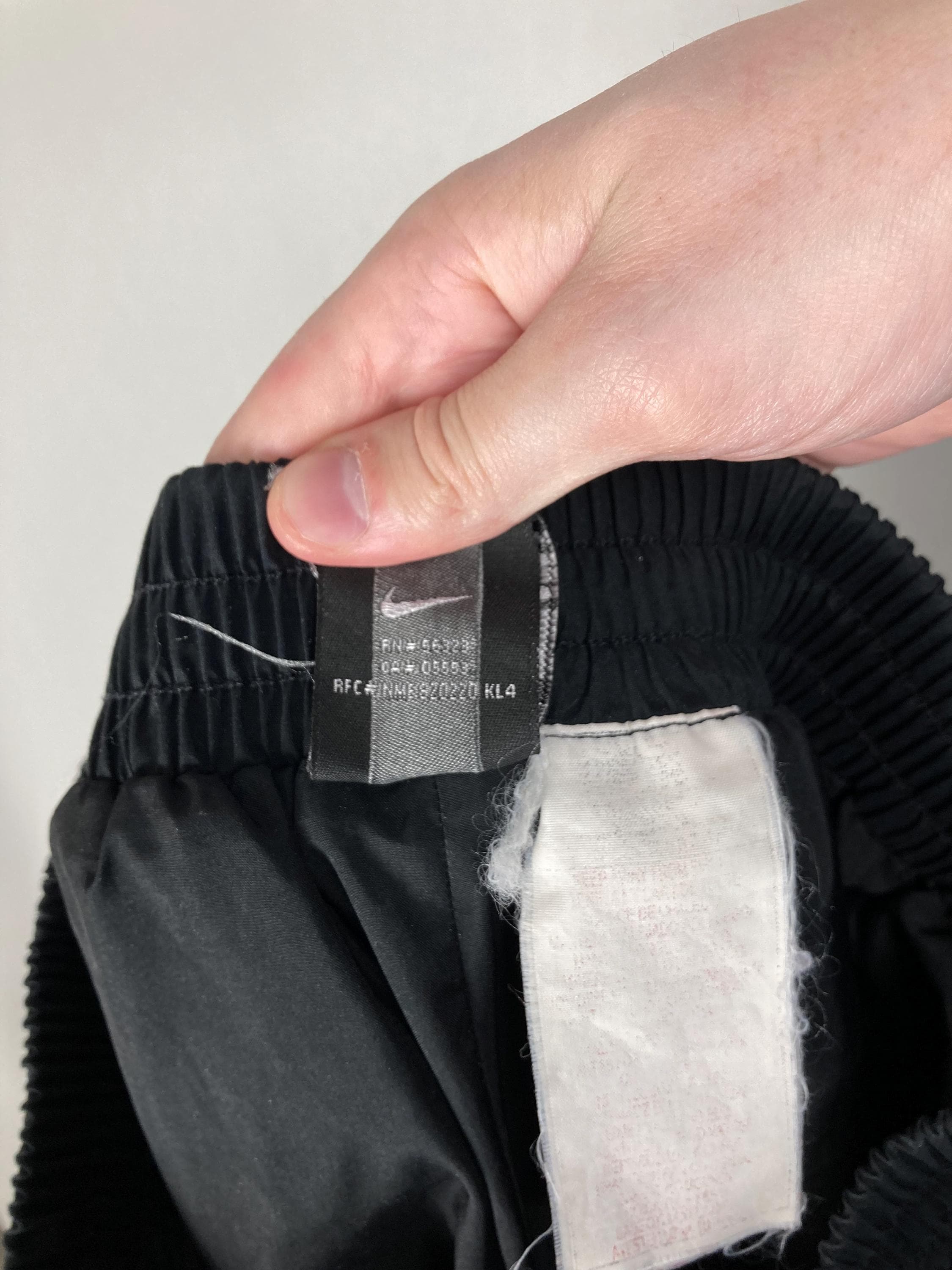 Vintage 2000s Nike Golf Sportswear Trackpants · Y2K Nike Black