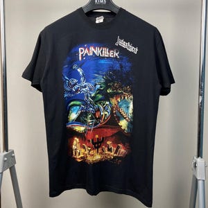 Judas Priest - Painkiller Graphic Vintage T Shirt · Music Rock Band Tshirt · 2000s Vintage Band Tee · Oversized Crewneck Nack Tshirt · USA