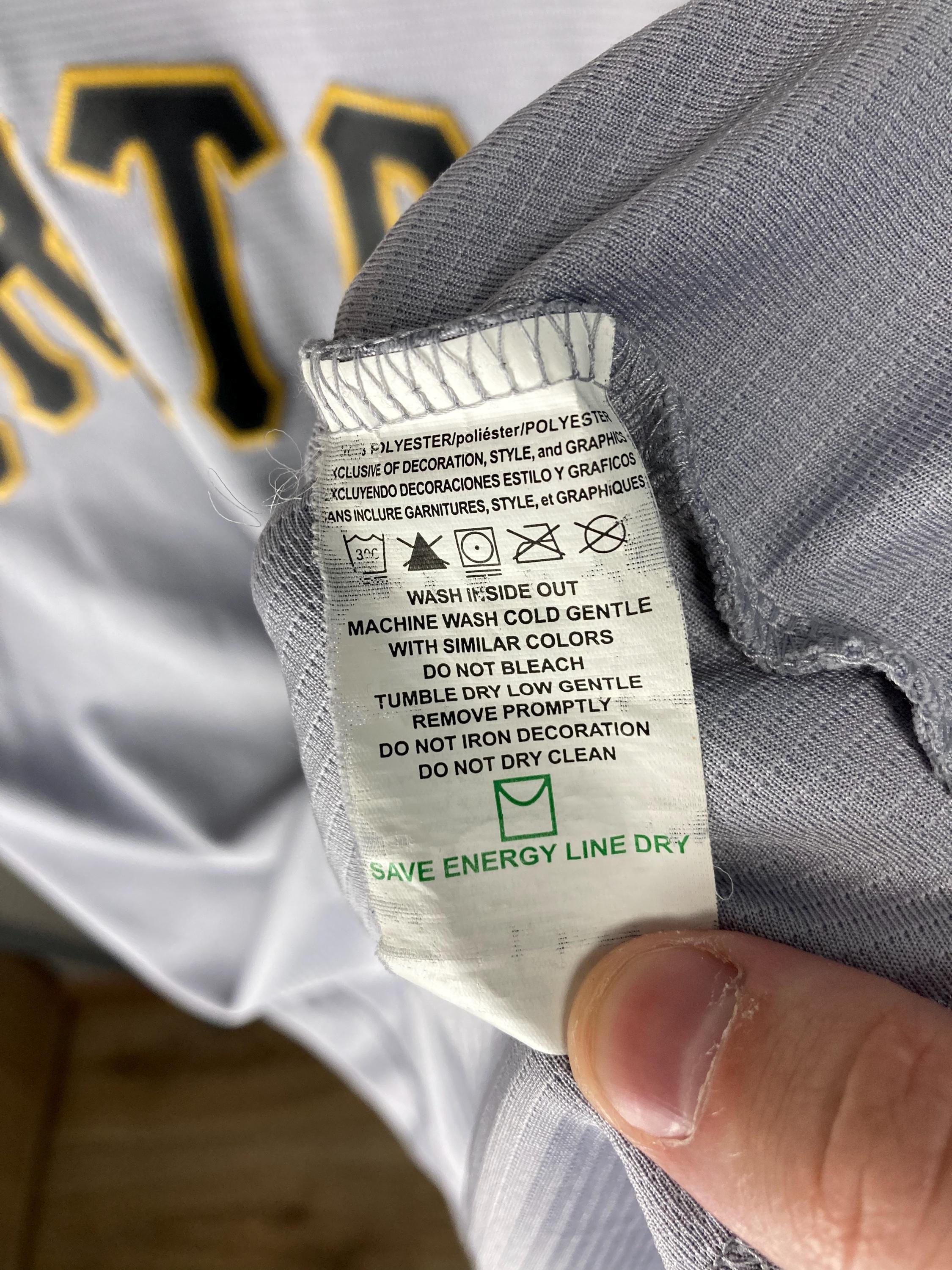 Pittsburgh Pirates MLB Majestic Jersey 90s Sportswear • Gray Crew