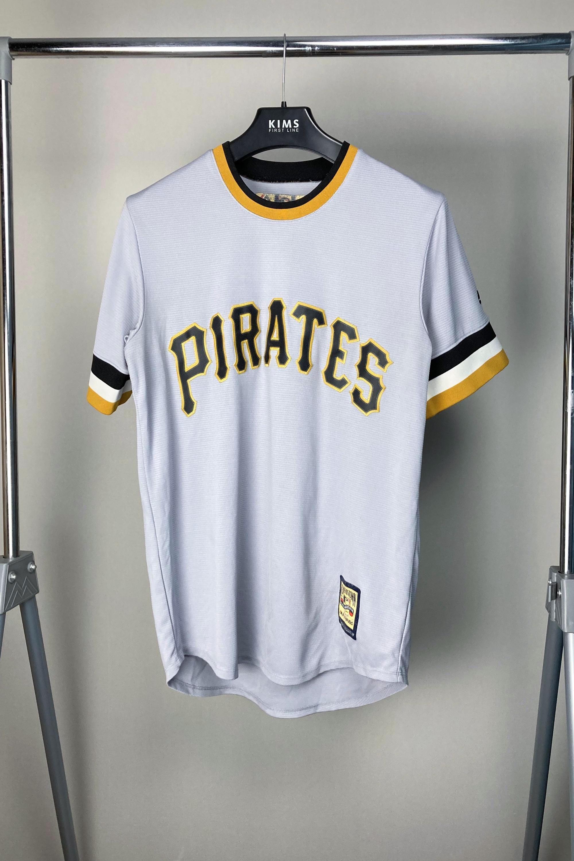 Pittsburgh Pirates MLB Majestic Jersey 90s Sportswear • Gray Crew