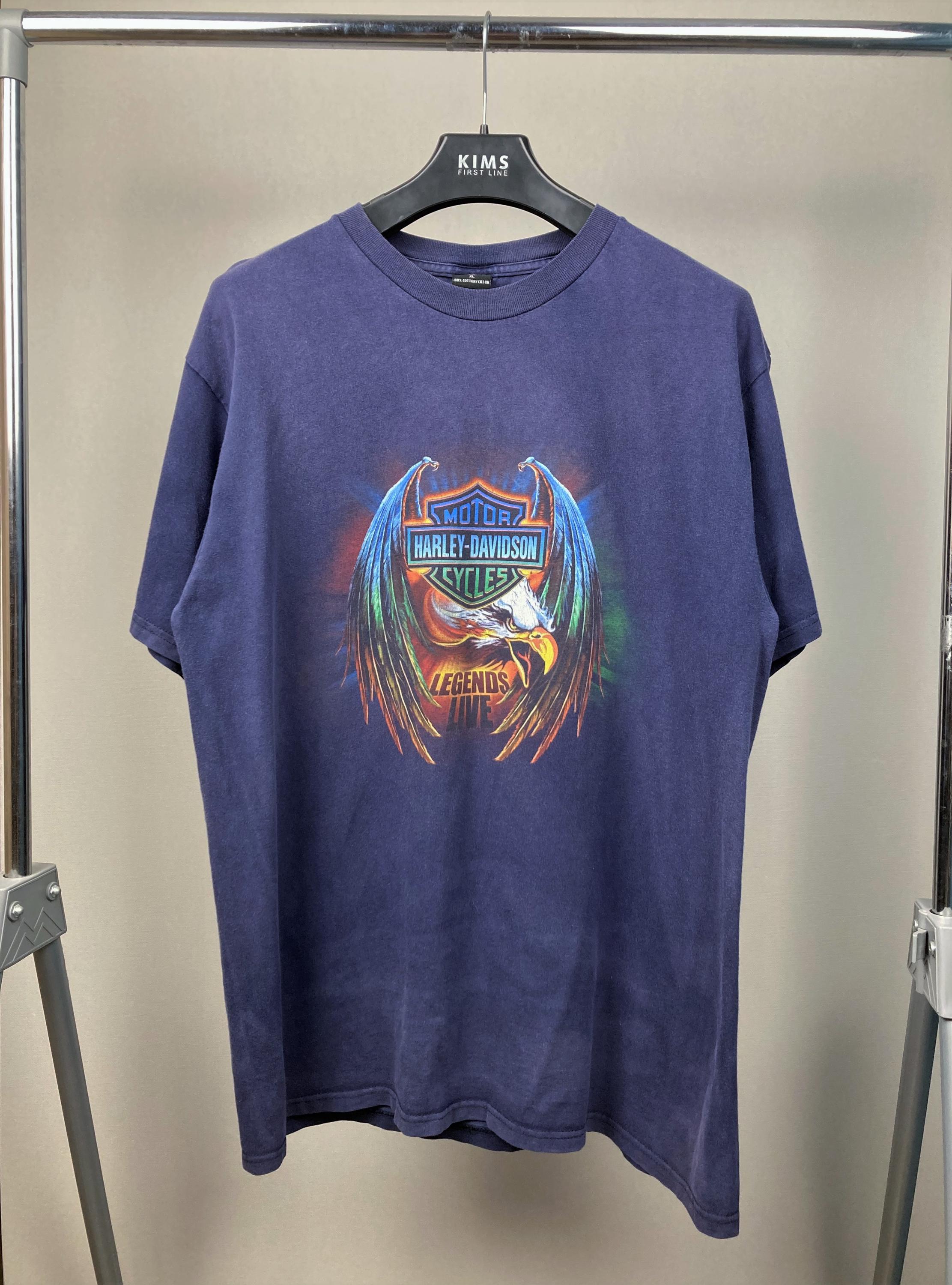 ヴィンテージ ハーレーダビッドソン Tシャツ · 90年代 バイカー 