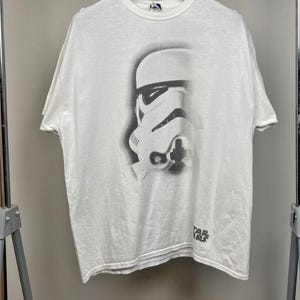 Vintage 2000s Star Wars Stormtrooper Tshirt · Y2K Star Wars Movie Promo Graphic Tee · USA Movie Tshirt · Darth Vader · Anakin Skywalker ·