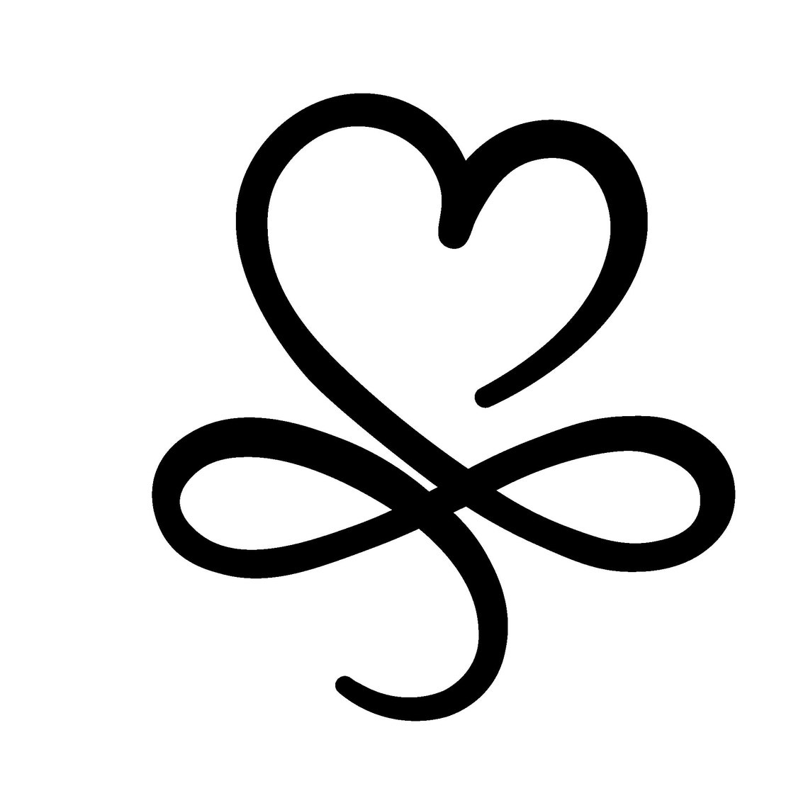 Infinity Heart SVG Infinity Heart Download Infinity Love Heart H Eart ...