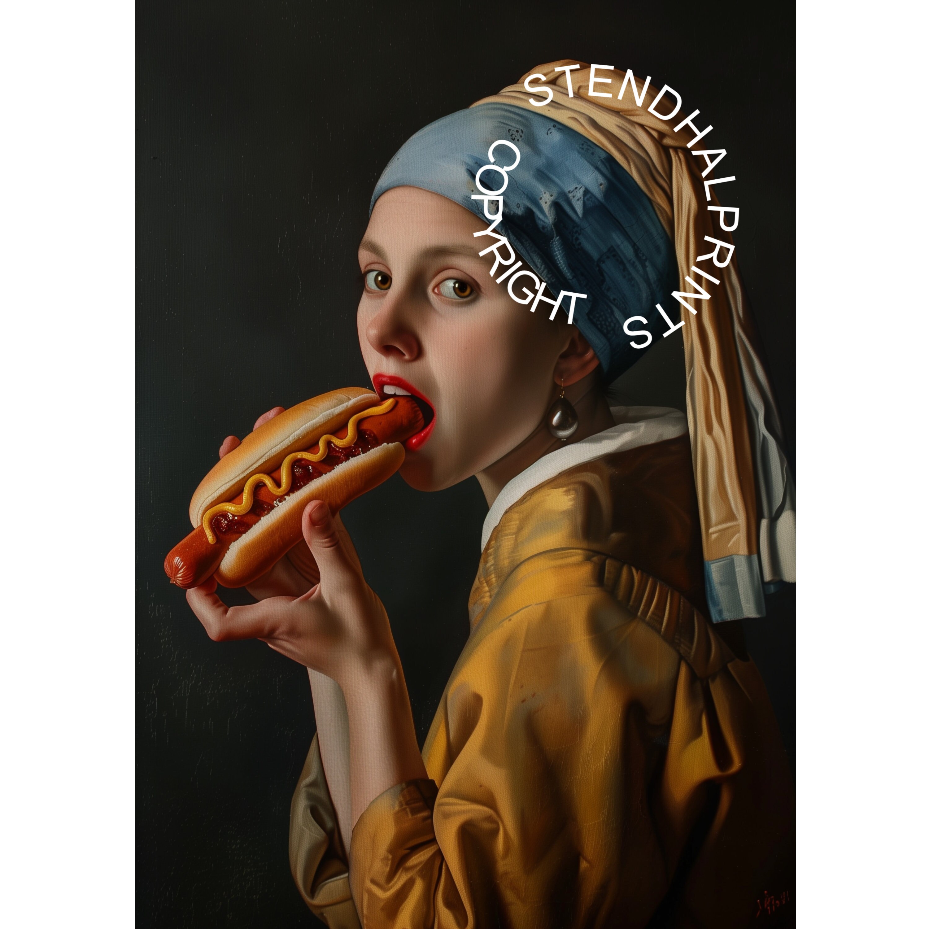 絵画 hot dog Hot Dog | Limited Edition Print | Erin Rothstein – Art by Erin